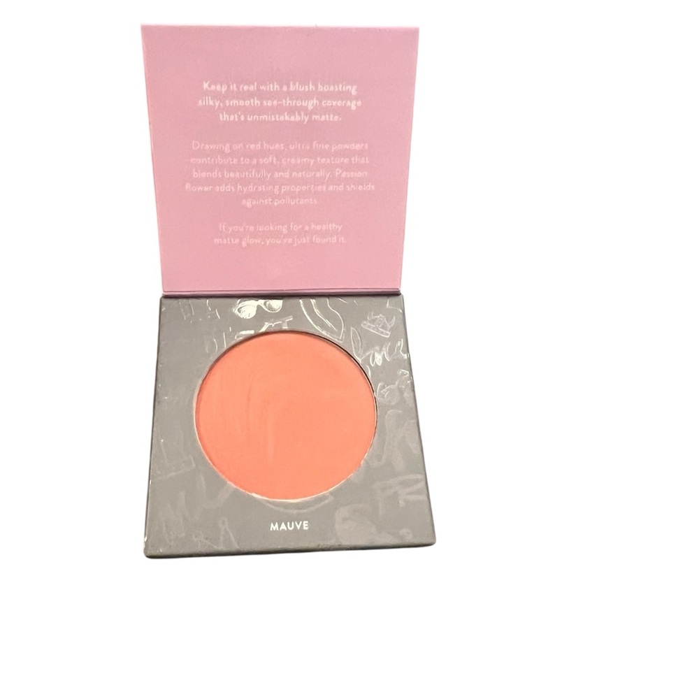 Teeez Cosmetics Suit‎ Of Armor Don't Blush Me Mauve Red Blusher NEW Beauty